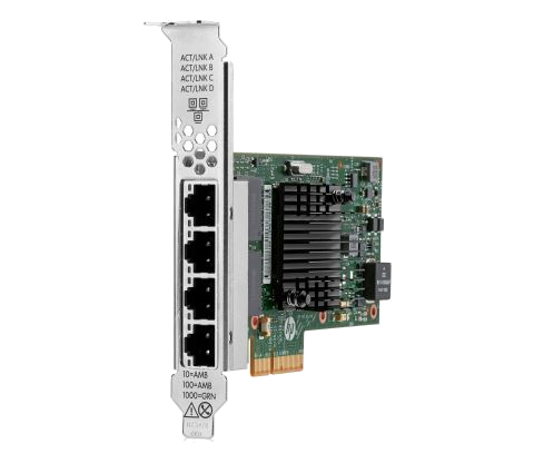 HPE Ethernet 366T Quad Port 1GbE Network Adapter