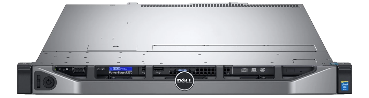 Serveur Dell PowerEdge R230 E3-1220 (PER230-E3-1220V5B) - EVO TRADING
