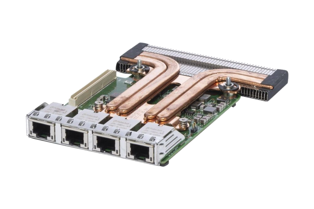 Dell Intel X550-T4 Quad Port RJ45 10Gb Network Daughter Card