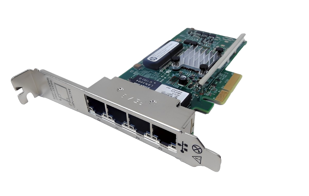 HPE Ethernet 331T Quad Port 1GbE Network Adapter 