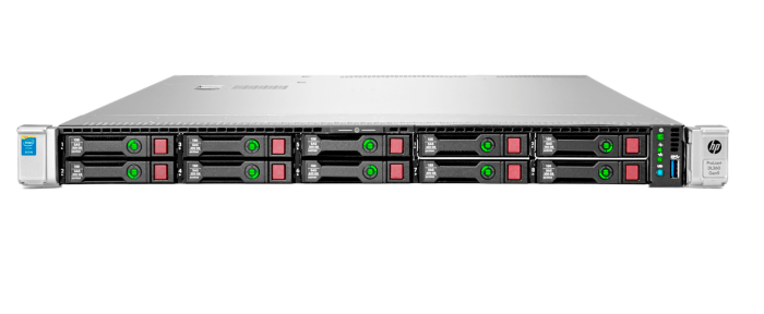 Configured HPE ProLiant DL360 Gen9 10x2.5